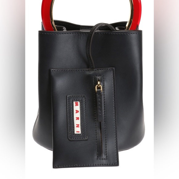MARNI PANNIER BUCKET BAG - Picture 7 of 15